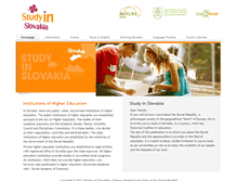 Tablet Screenshot of office.studyin.sk